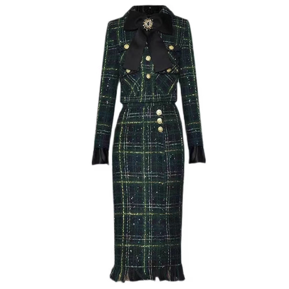 Autumn And Winter New Single-breasted Two-piece Suit