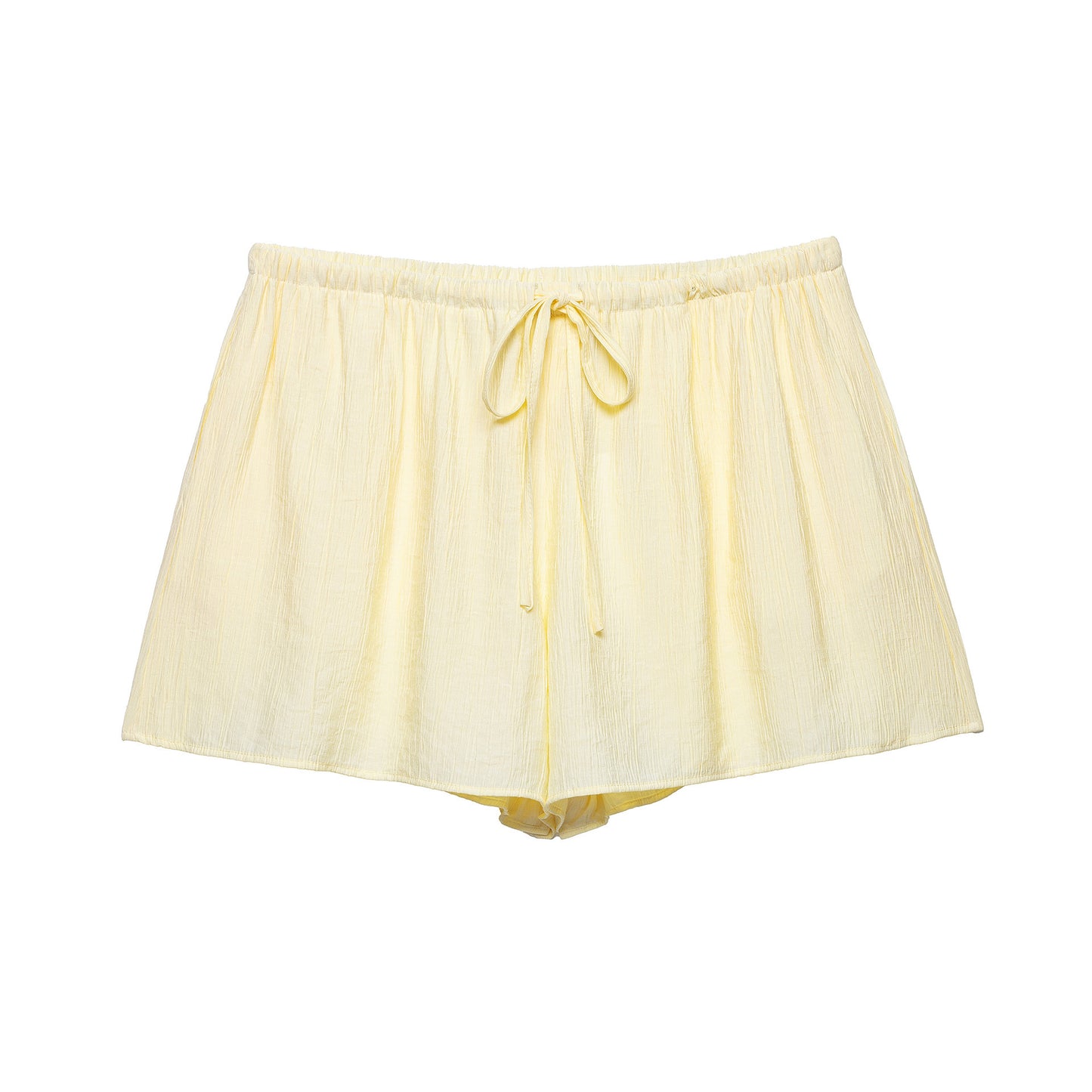 Wrinkle Effect Kimono Coat Shorts Suit