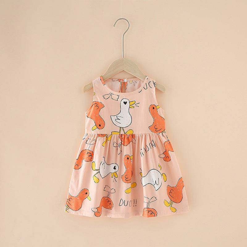 Summer New Children's Skirts Children's Clothing Girls' Dress
