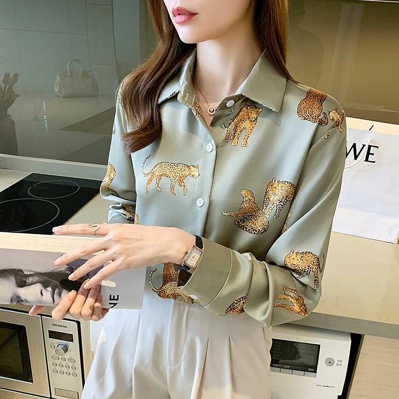 Autumn Fashionable Retro Hong Kong Style Top