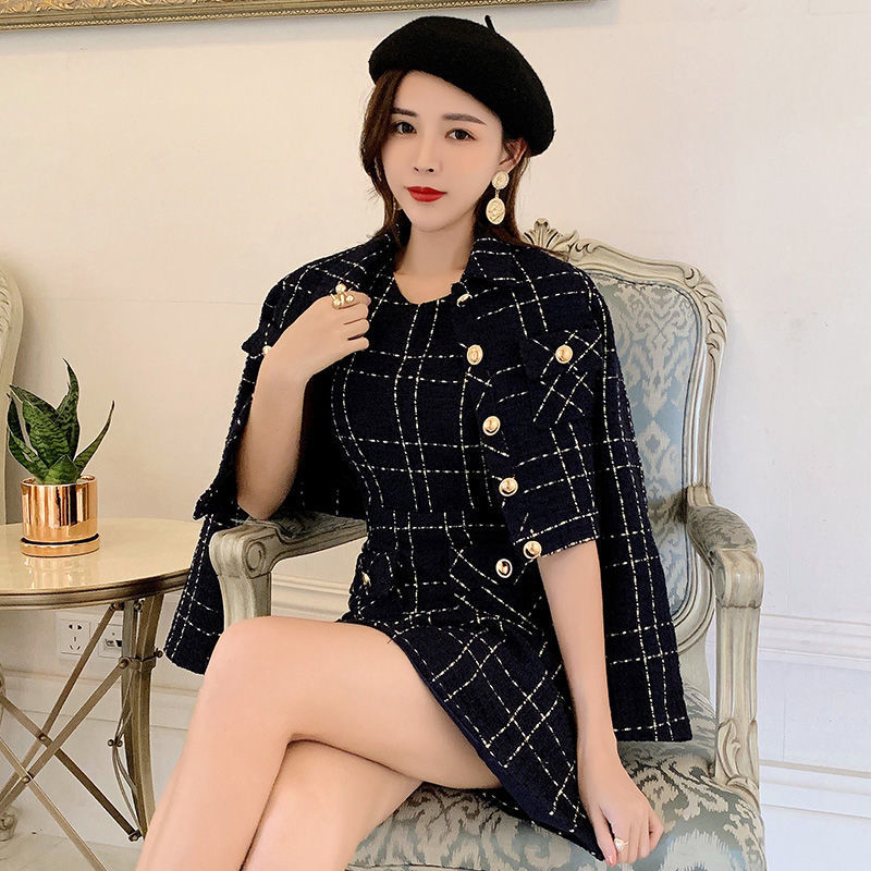 New Autumn Fat Sister Fashion Slim Suit