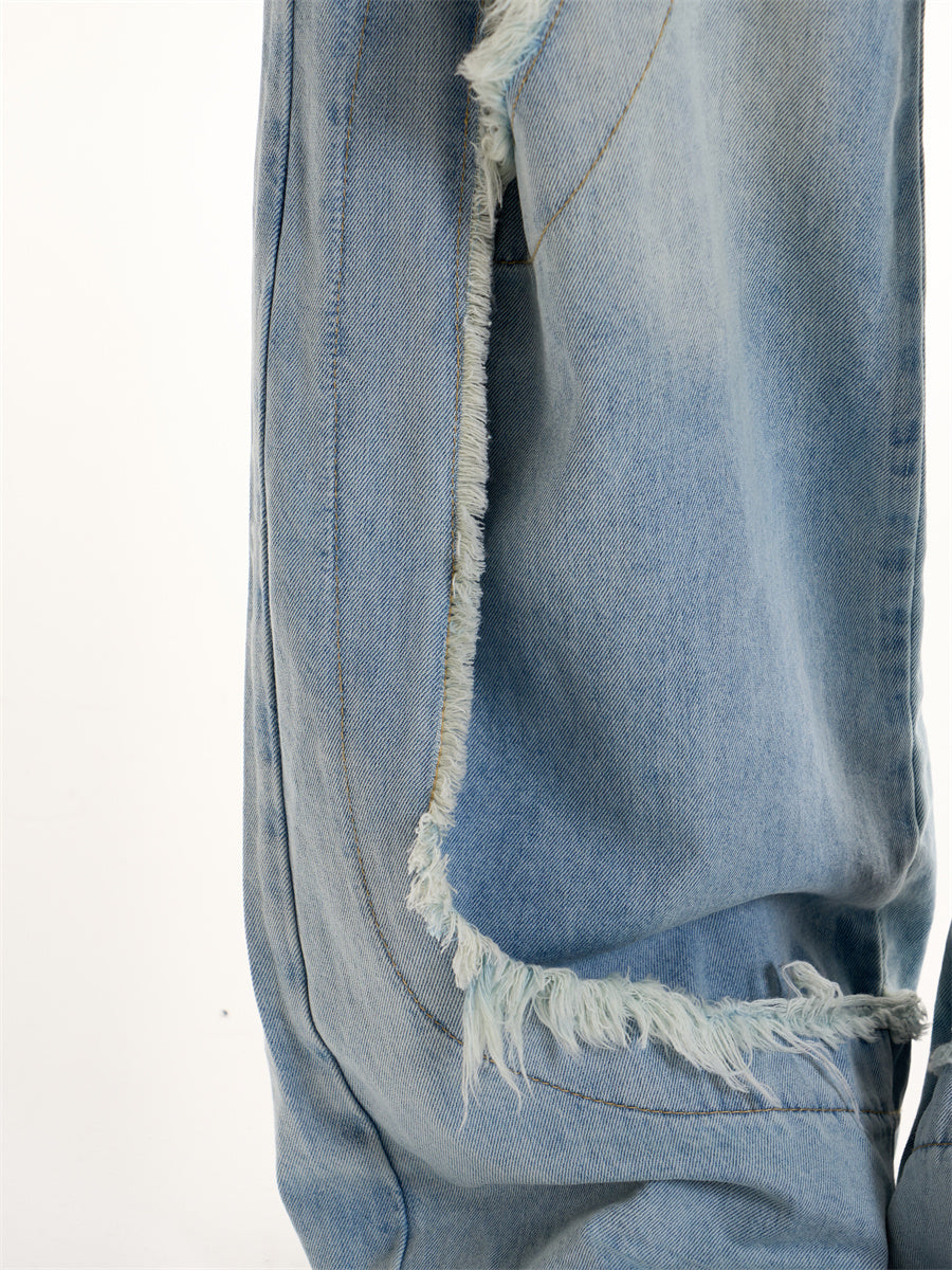 American Retro Hot Girl Design Jeans