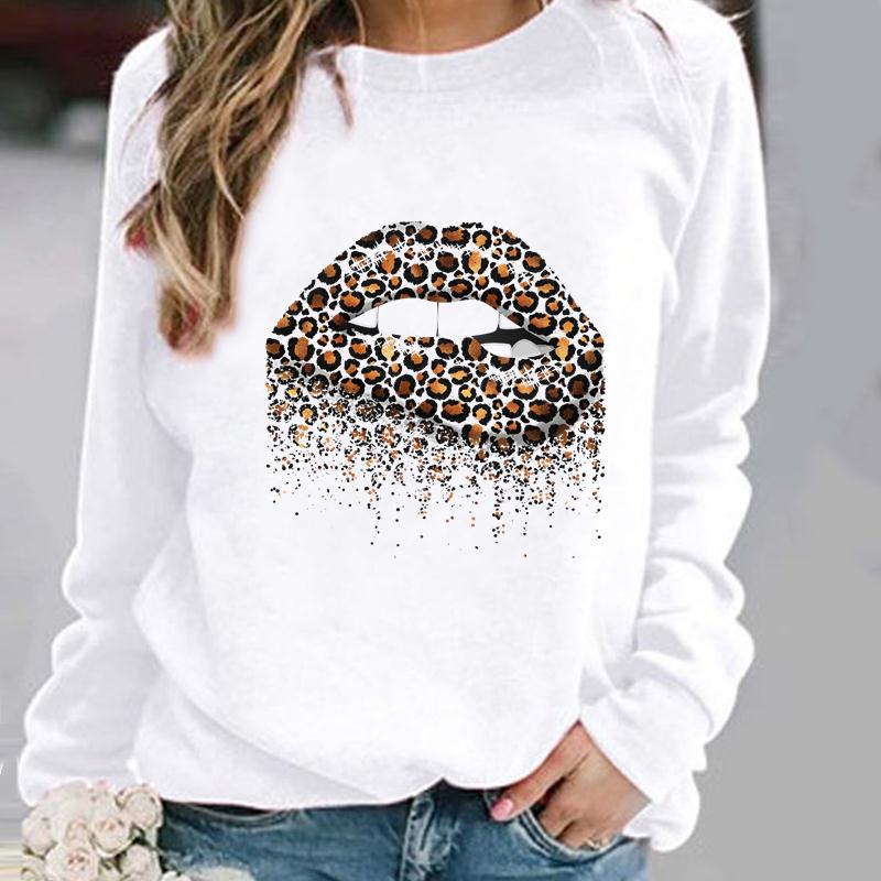 XINGX Printed Pattern Round Neck Sweater