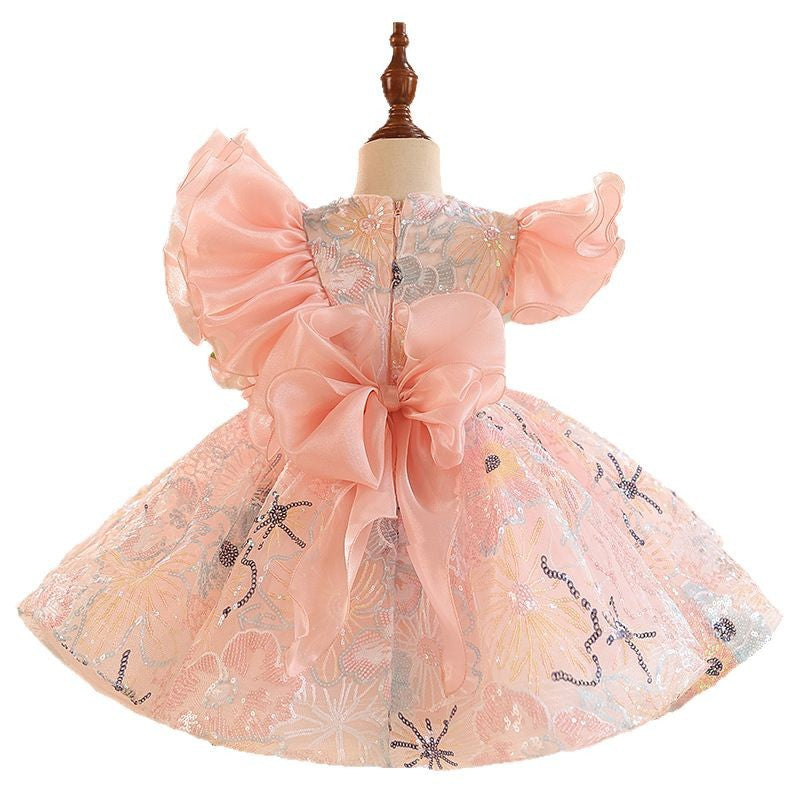 Girls Fashion Personality Host Catwalk Dress