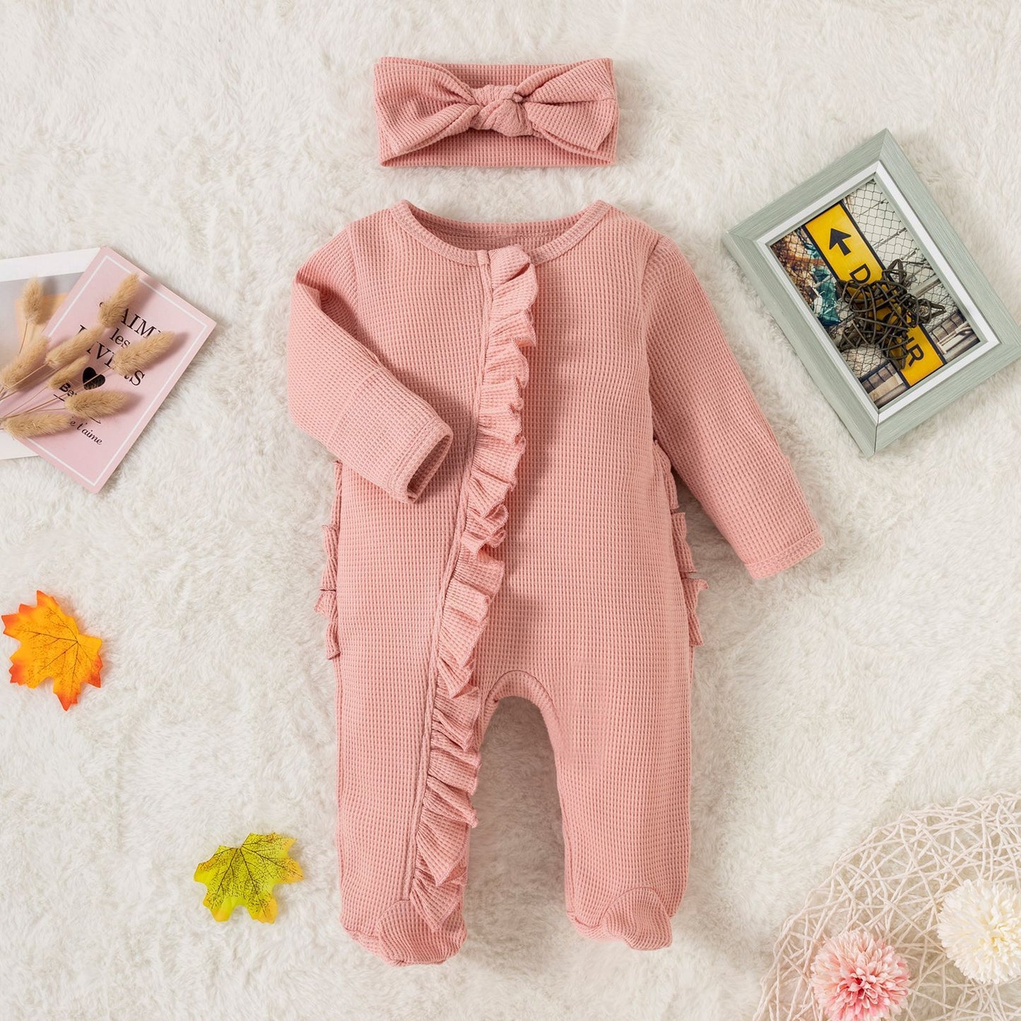 Zipper Lace Candy Color Pit Strip Cloth Foot Romper