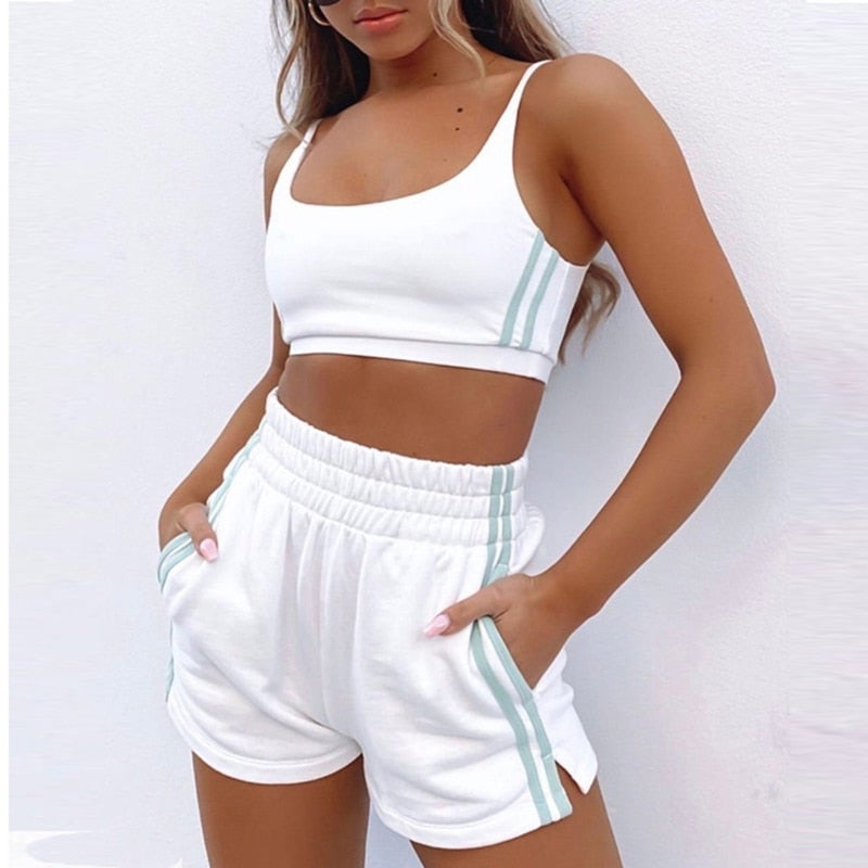 Summer Fashion Ladies Leisure Sports Suit