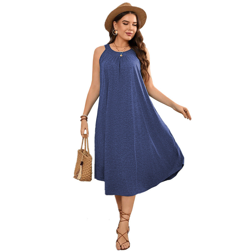 Seaside Vacation Style Casual Temperament Dress