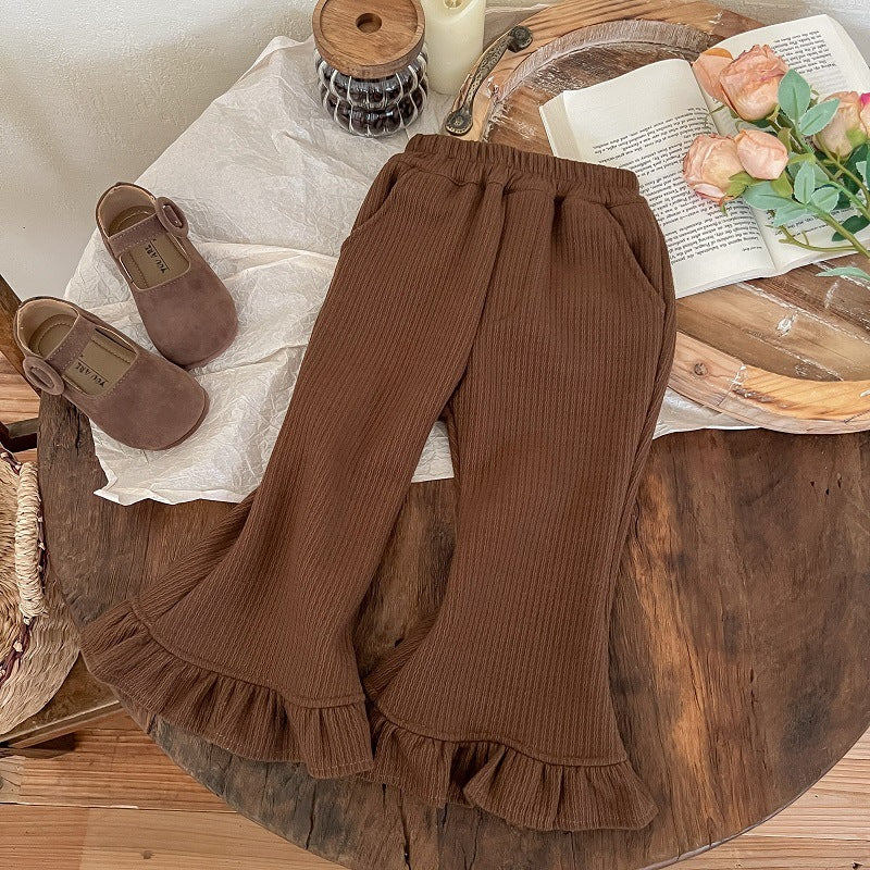 New Girl's Cardigan Coat Set