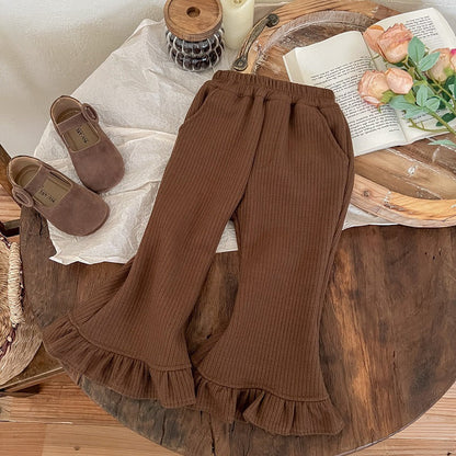 New Girl's Cardigan Coat Set