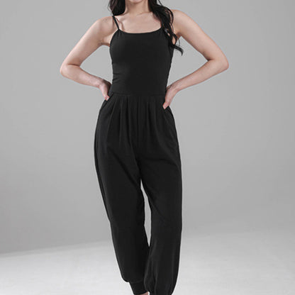 One-piece Ankle-tied Yoga Clothes Pullover Sling