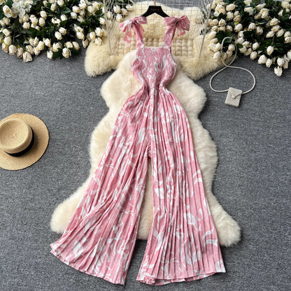 Travel Vacation Wear Jumpsuit Women's Summer