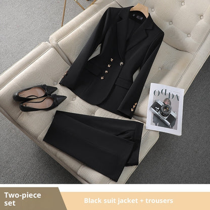 Female Autumn Temperament Fashionable Slim Administrative Set