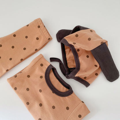 Baby wave three-piece suit