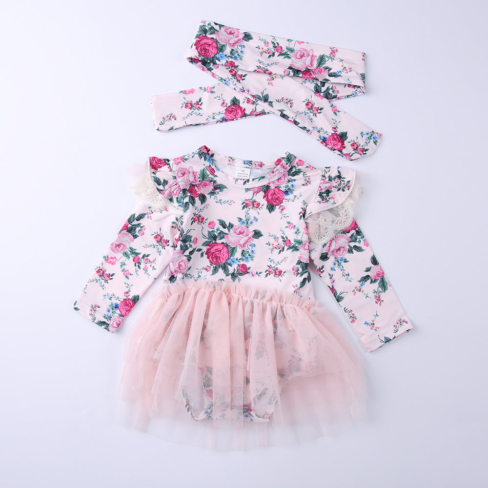 Baby floral Long Sleeve Dress