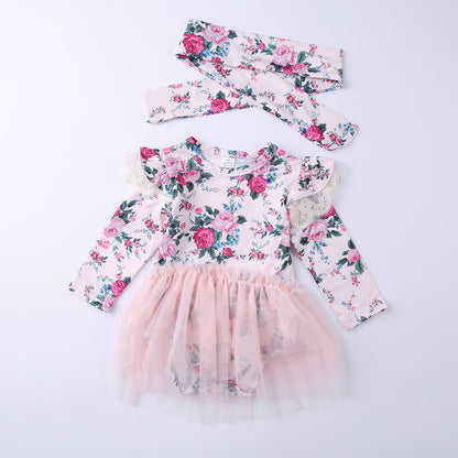 Baby floral Long Sleeve Dress