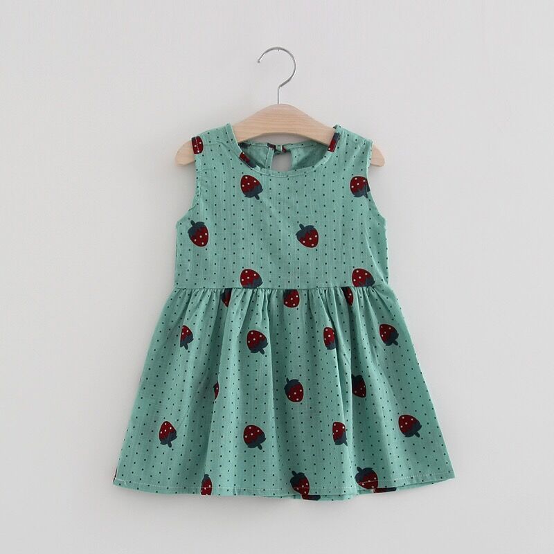 Sleeveless children's skirt
