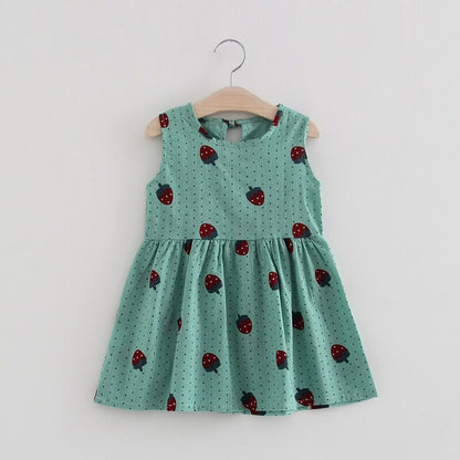 Sleeveless children's skirt