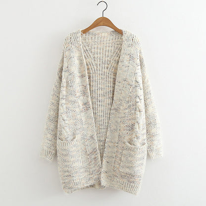 Autumn and Winter Knitted Cardigan