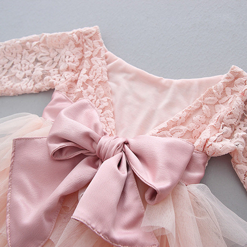 Children's dress princess dress net gauze tutu skirt