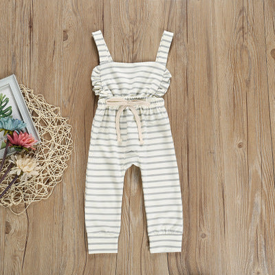 Back Button Harness Harness Long Jumpsuit