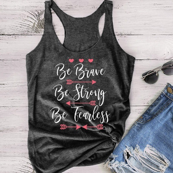 All-match vest printing pattern