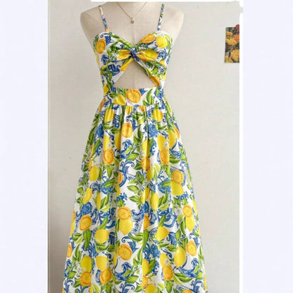 Clothing Sexy Sling Slim Temperament Dress