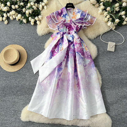 Court Style French Suit Female European Dress