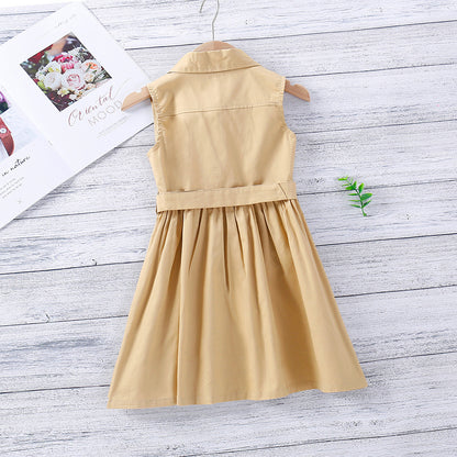 Retro Tooling Waist Slimming Dress