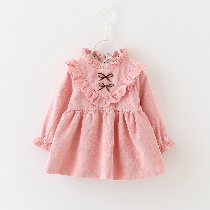 Girls' Tunic Princess Dress With V-shaped Ears
