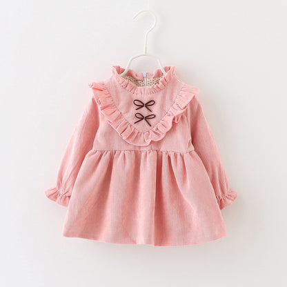 Girls' Tunic Princess Dress With V-shaped Ears