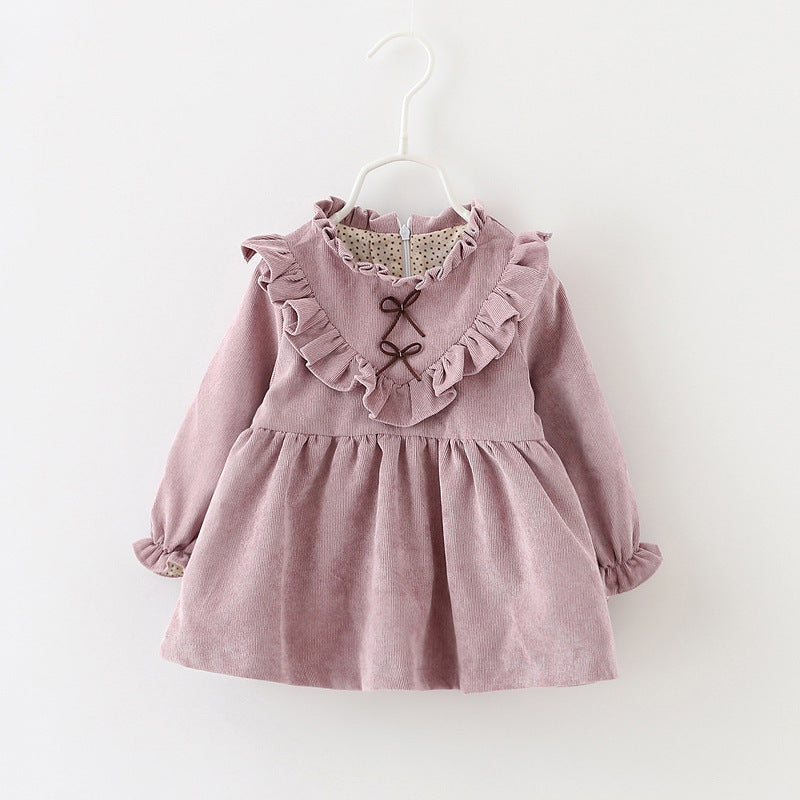 Girls' Tunic Princess Dress With V-shaped Ears