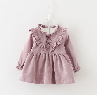 Girls' Tunic Princess Dress With V-shaped Ears