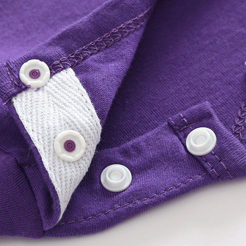 Autumn New Boys Cotton Letter T-shirt Long Sleeve Two-Piece Set