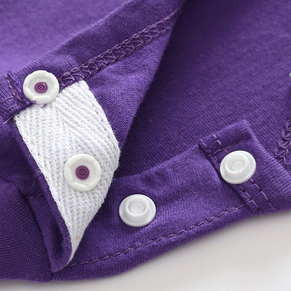 Autumn New Boys Cotton Letter T-shirt Long Sleeve Two-Piece Set