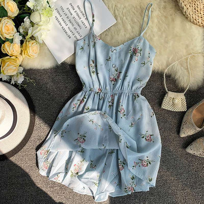 Aliexpress Cross-Border e-Commerce Summer Halter Dress