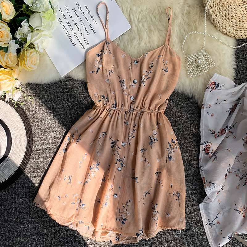 Aliexpress Cross-Border e-Commerce Summer Halter Dress