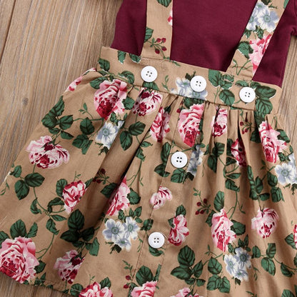 European And American Bowknot Girls Dress