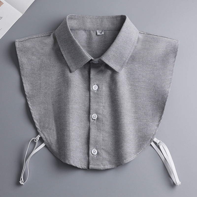 Workwear Autumn Winter Spring Formal Dress Fake Shirt Collar