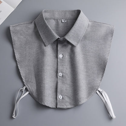 Workwear Autumn Winter Spring Formal Dress Fake Shirt Collar