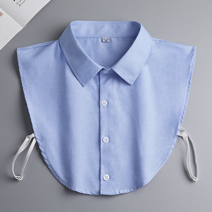 Workwear Autumn Winter Spring Formal Dress Fake Shirt Collar