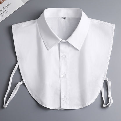 Workwear Autumn Winter Spring Formal Dress Fake Shirt Collar