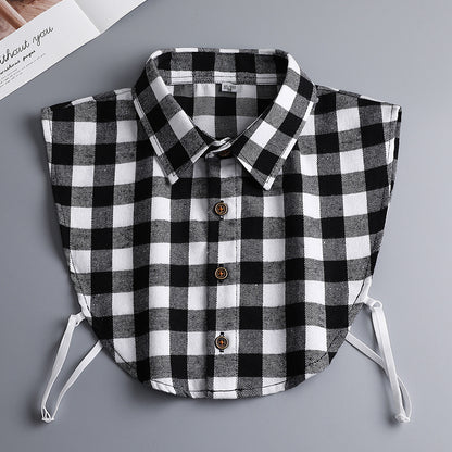 Workwear Autumn Winter Spring Formal Dress Fake Shirt Collar