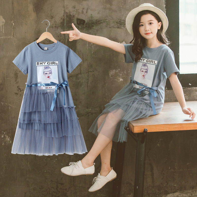 Latest Korean Style Girls Casual Dress