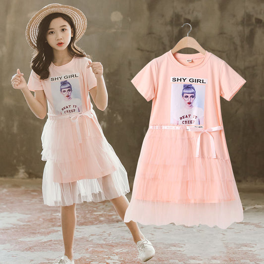 Latest Korean Style Girls Casual Dress