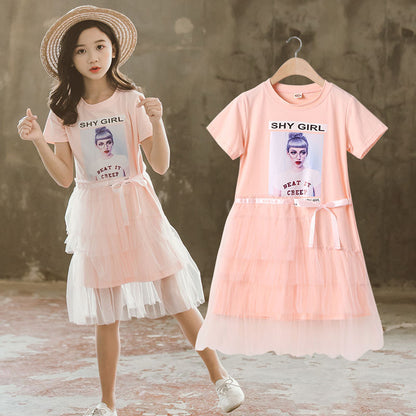 Latest Korean Style Girls Casual Dress