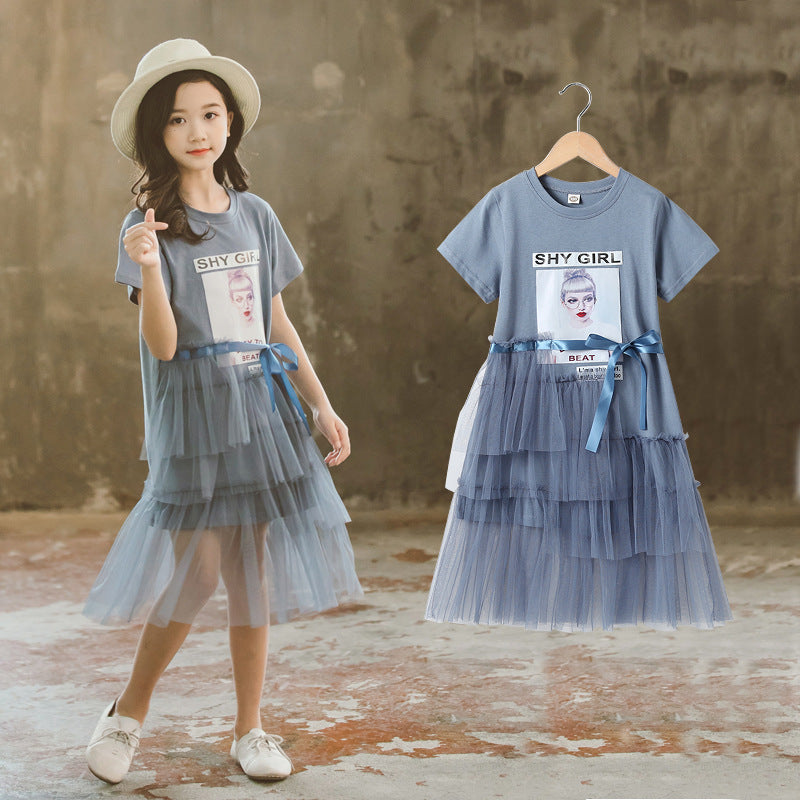 Latest Korean Style Girls Casual Dress