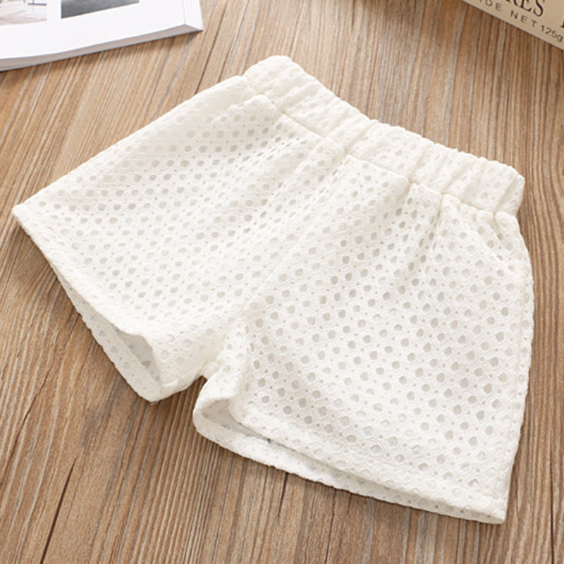 Two-piece suit of sling floral top and shorts