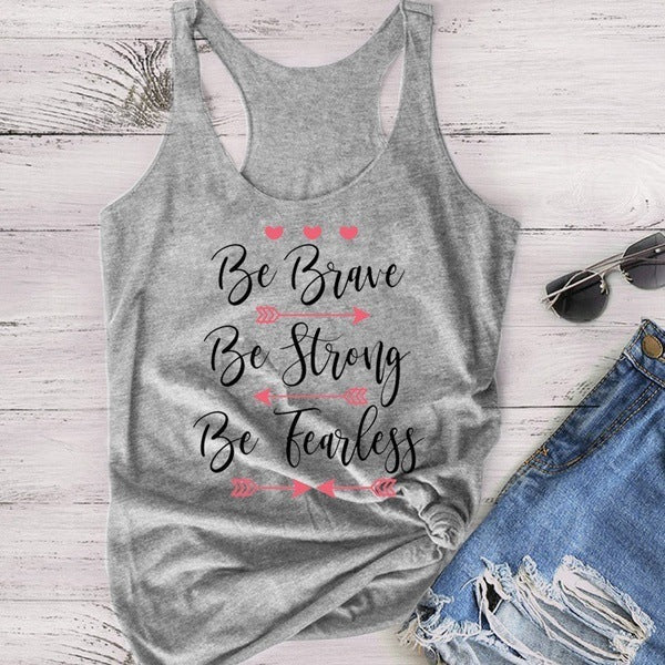 All-match vest printing pattern