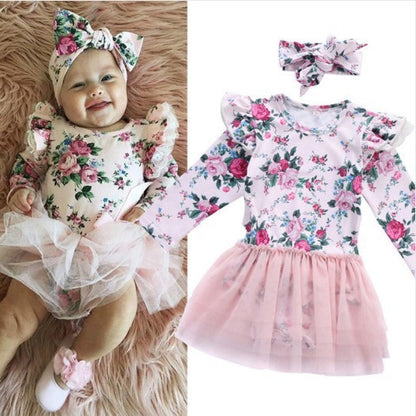 Baby floral Long Sleeve Dress