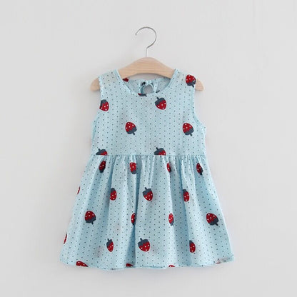 Sleeveless children's skirt